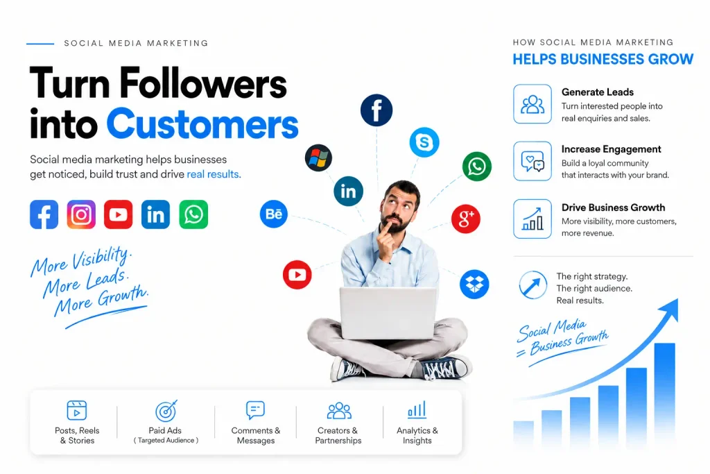 How social media marketing helps businesses grow